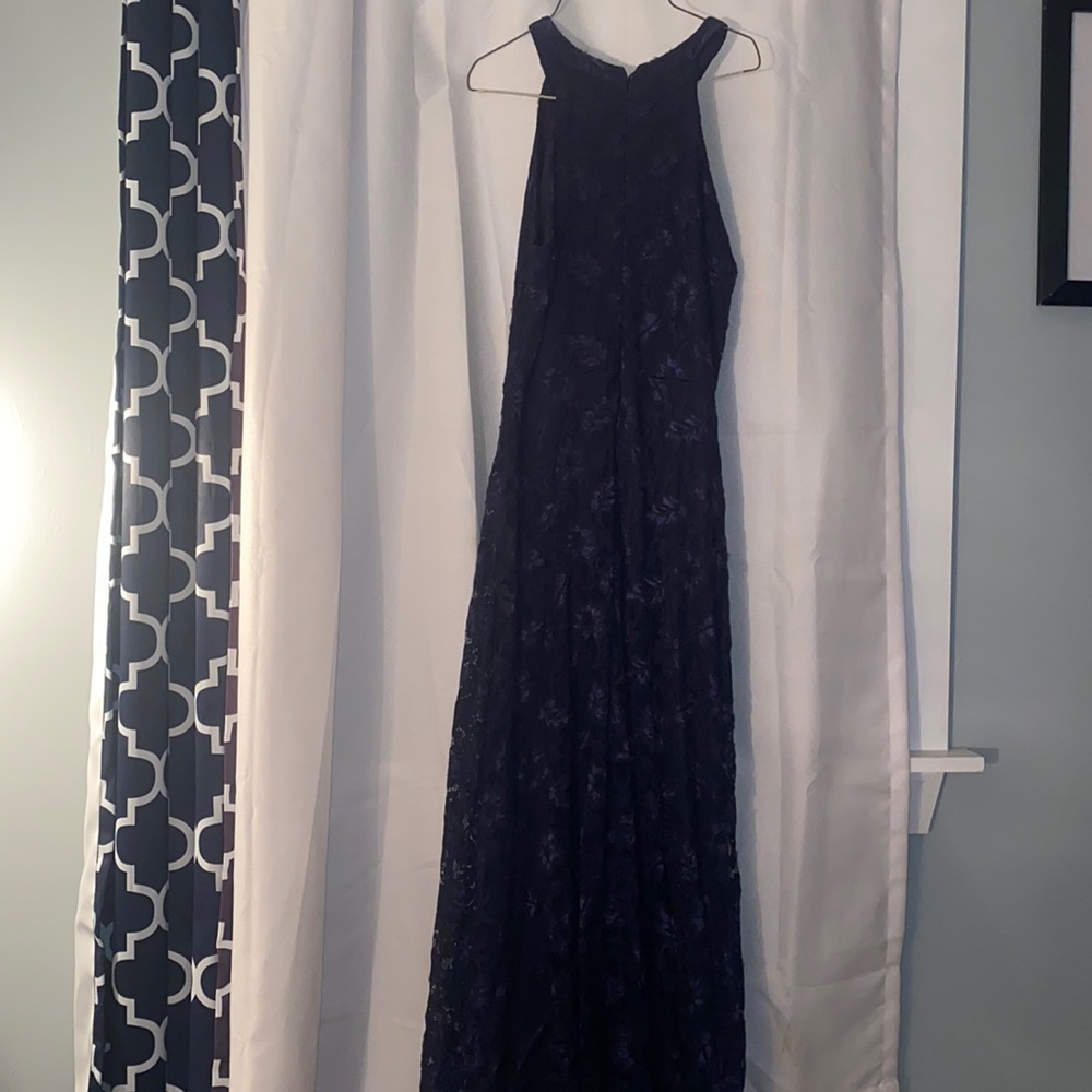 Navy blue formal dress